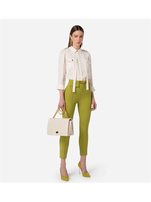 Tuta  con pantalone a sigaretta ELISABETTA FRANCHI | TU00736E2.BN4